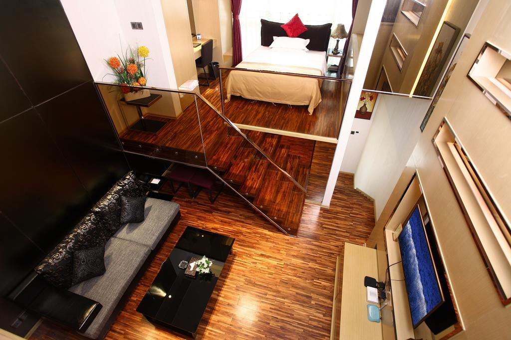 Heefun Apartment Hotel Guangzhou - Poly D Plaza Branch Стая снимка