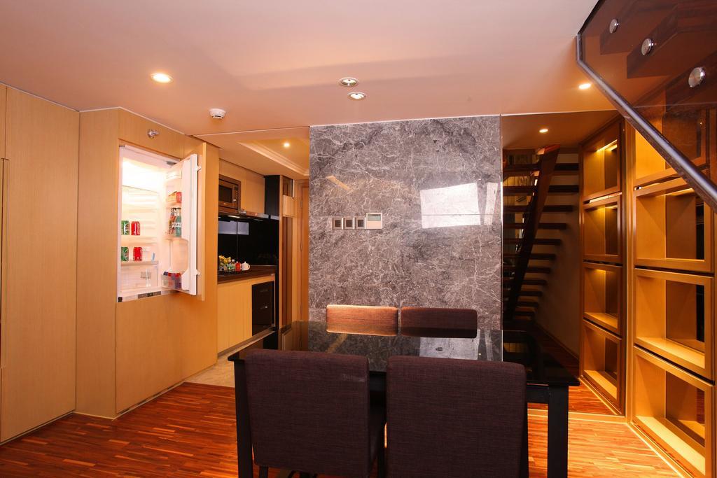 Heefun Apartment Hotel Guangzhou - Poly D Plaza Branch Стая снимка