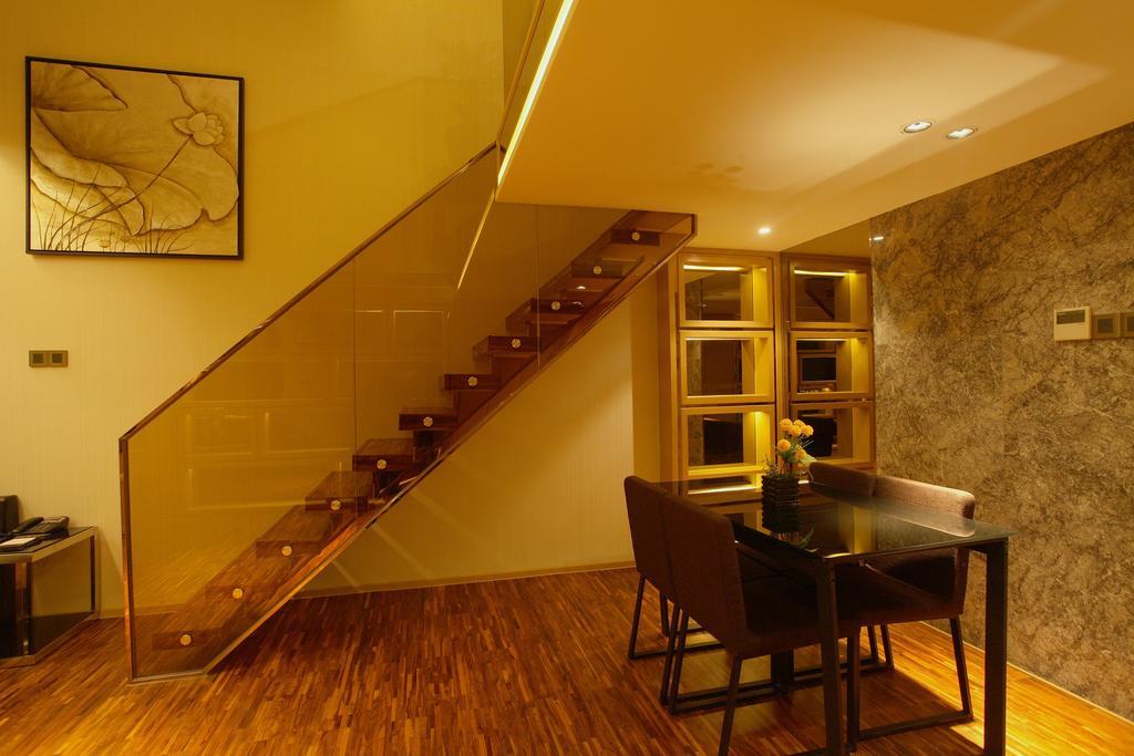 Heefun Apartment Hotel Guangzhou - Poly D Plaza Branch Стая снимка